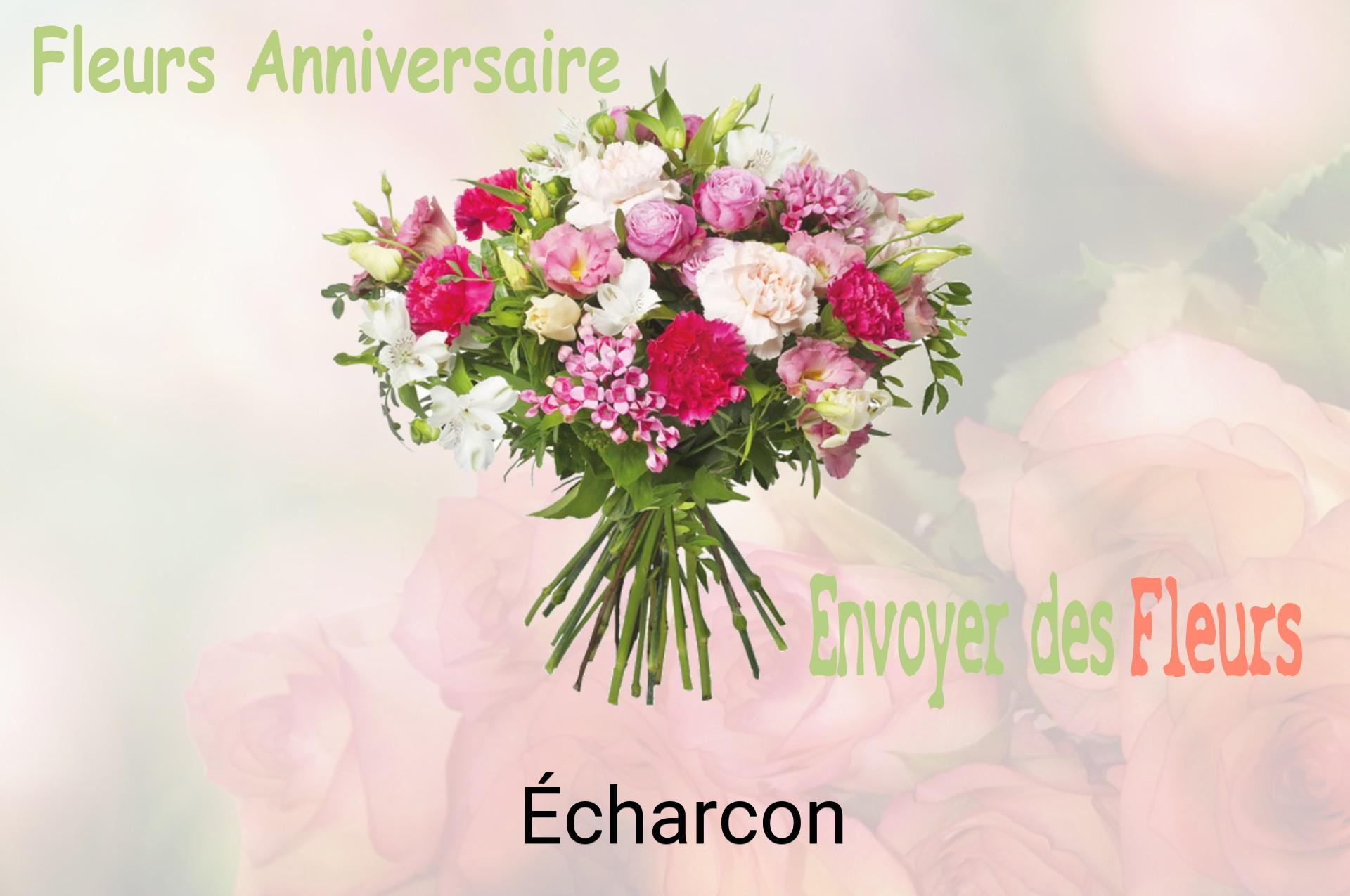 Bouquet de fleurs d’anniversaire livré à Écharcon